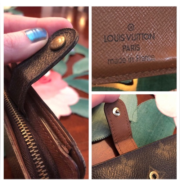 🤎Beautiful Louis Vuitton wallet women leather,dark, brown🤎 - Picture 5 of 8